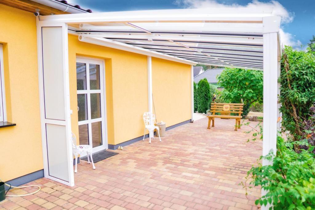 Haeuschen Am Waldrand Villa Teupitz Ngoại thất bức ảnh